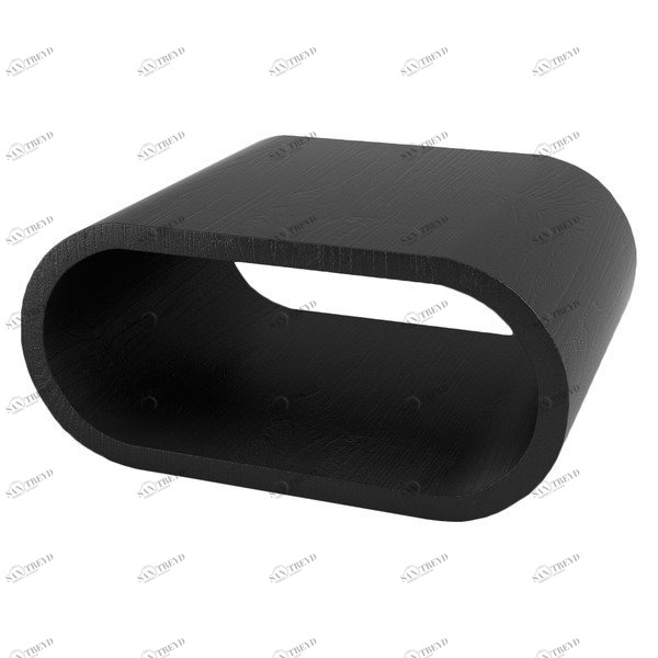 Журнальный столик дизайнерский черный 100 см "Цикл" от Odingeniy ODINGENIY ЦИКЛ 178293 Черный 