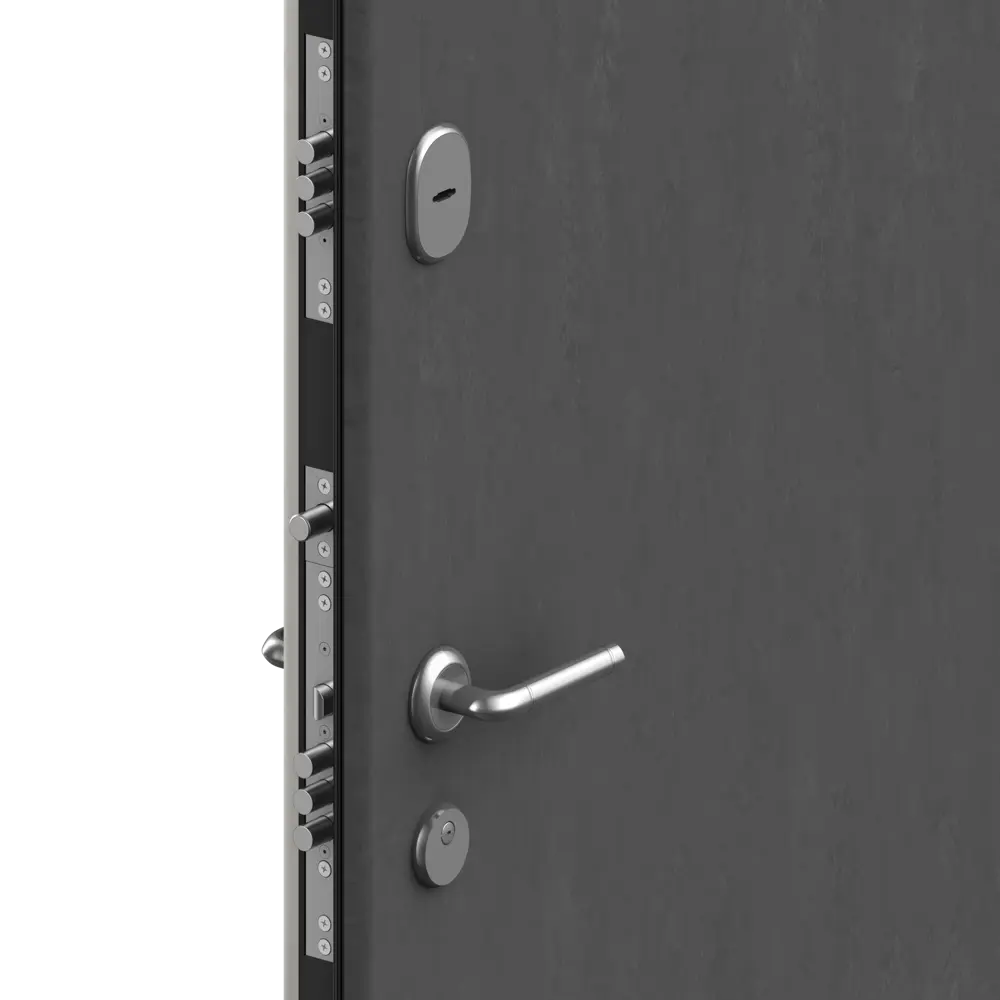 Дверь входная металлическая Премиум New 88x205 см левая белый DOORHAN STLM-2083224 - Вид №2