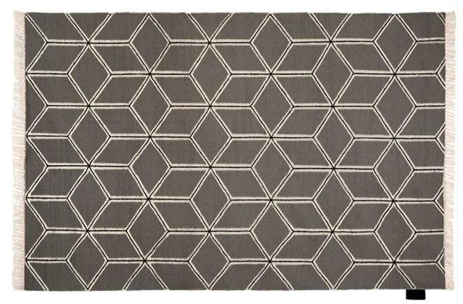 ASPLUND Прямоугольный шерстяной коврик ручной работы с геометрическими мотивами sun-id-1365975 - Вид №2