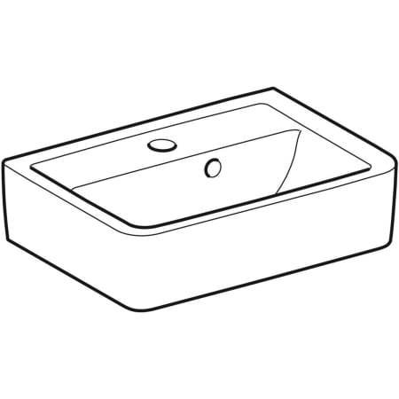 272150000 Раковина Geberit Renova Plan Geberit  - Вид №1