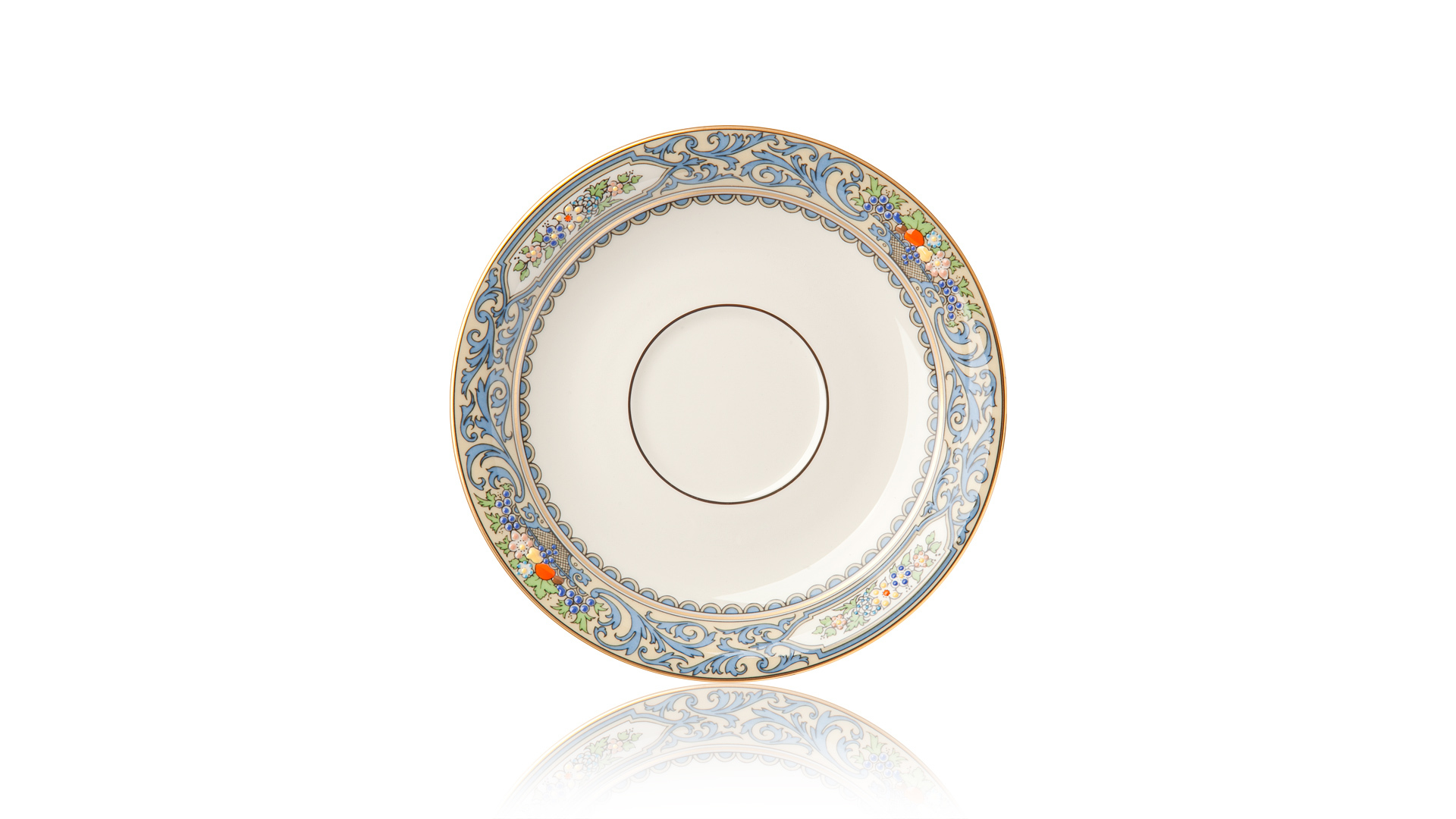 10536576 Lenox Чашка чайная с блюдцем Lenox "Осень" 200мл Фарфор костяной  - Вид №2