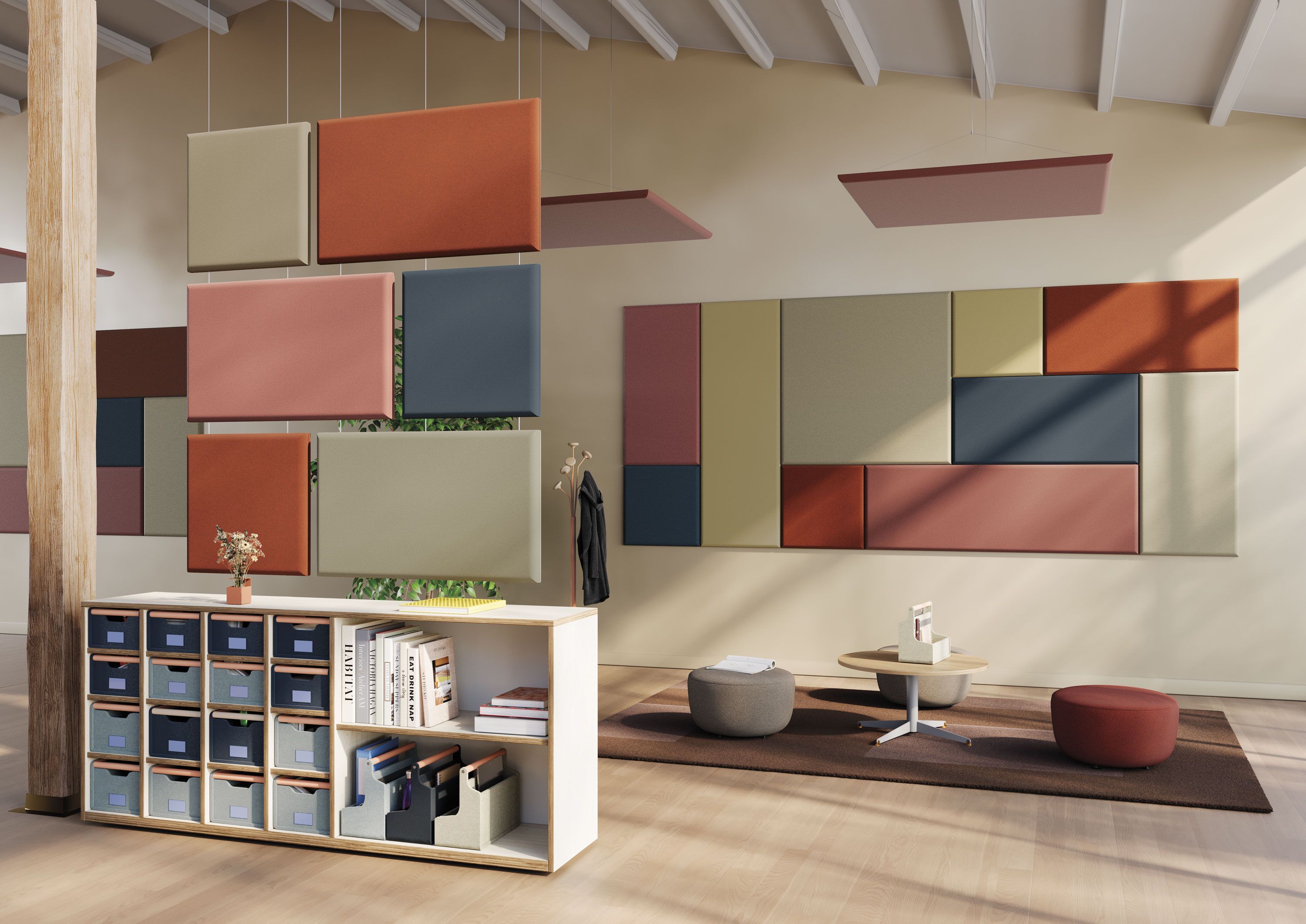 Стены мягкие акустические панели Manade Дополнения ARCH-00090115 - Вид №2