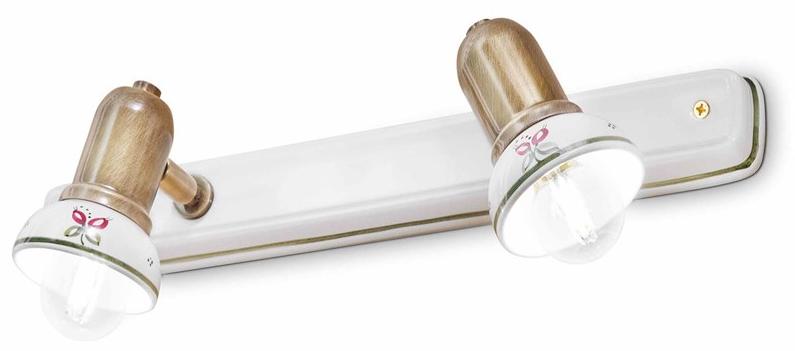 FERROLUCE Несколько прямоугольных прожекторов из керамики и металла Savona C182 - c183 - Вид №1