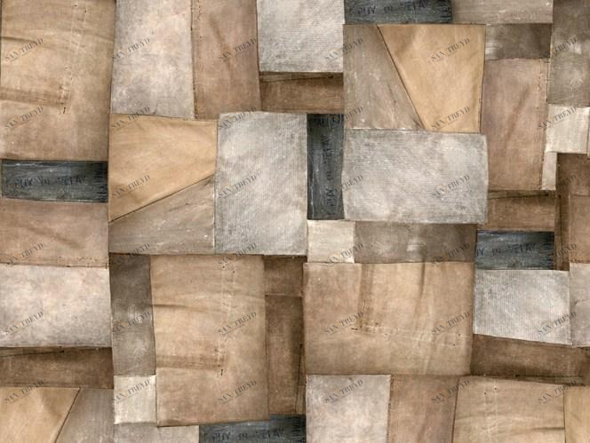 Wall&decò Эффект камня Contemporary wallpaper 2014 sun-id-1346881