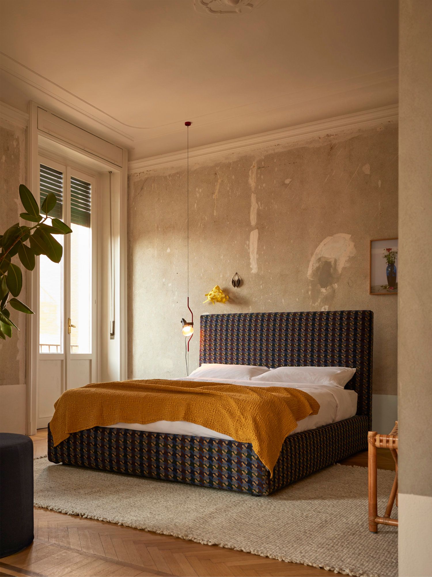 Двуспальная кровать для хранения ткани Bolzan NOAH ARCH-00056256 - Вид №8