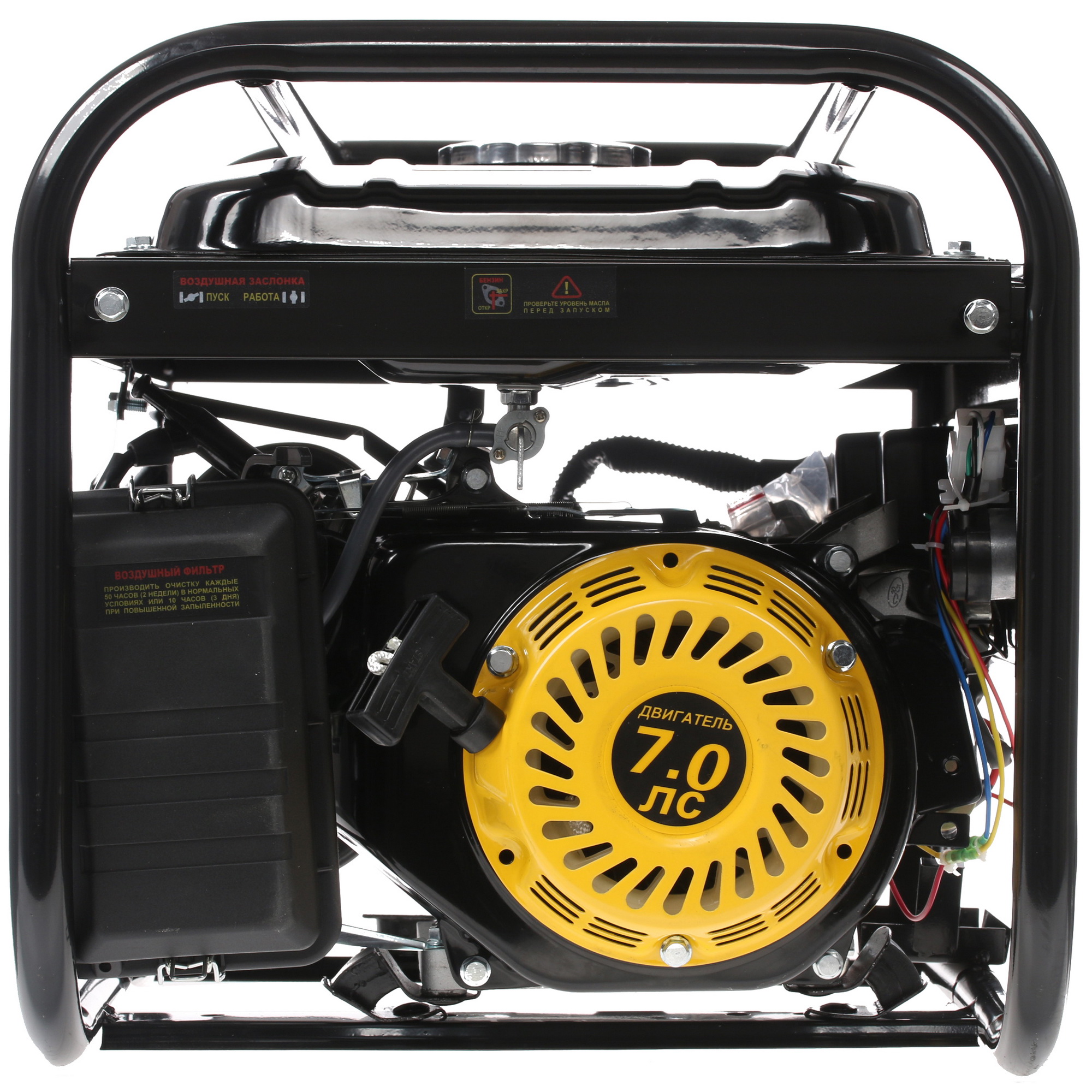 Электрогенератор   бензиновый Huter DY4000LX 6717381 STDN-0024172 - Вид №5