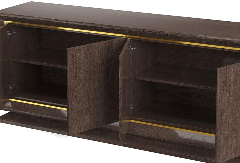 DWFI Комод из фанерованной древесины с распашными дверцами  00002141  - Вид №1