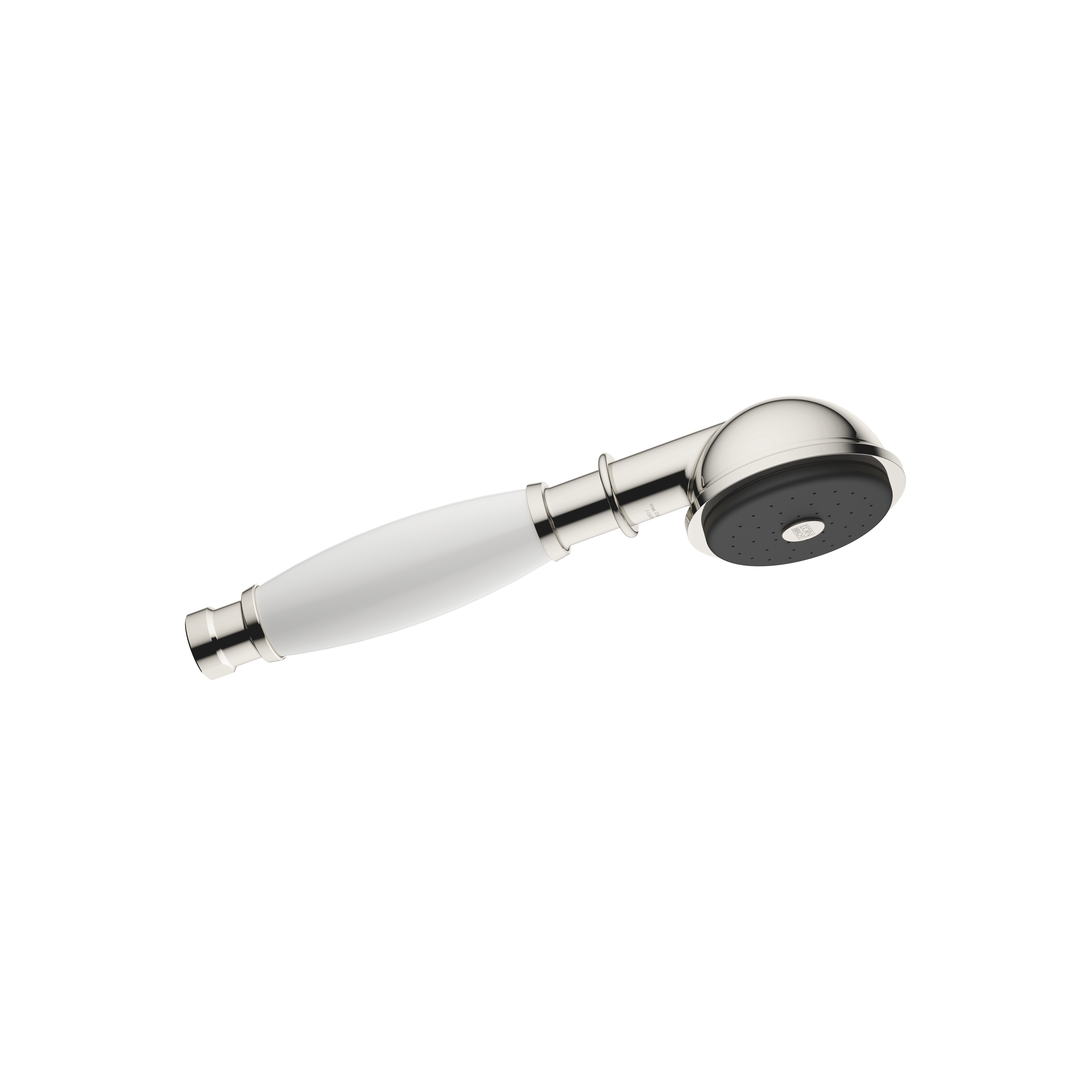 MADISON Металлический ручной душ с фарфоровой вставкой (белый) FlowReduce - Platinum DornBracht 28002970-080010