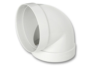 Кривая 90° для круглой трубы