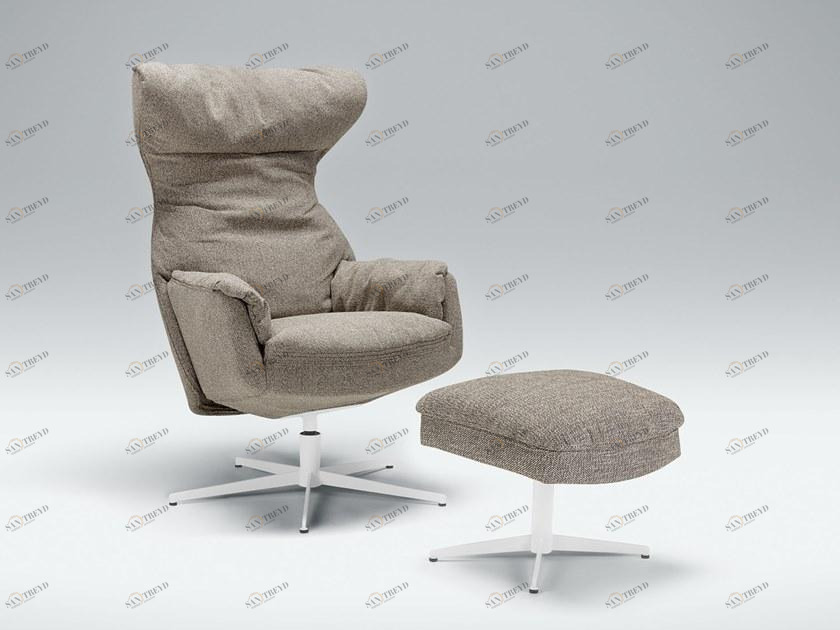 Sits Кресло из ткани с 4 спицами и высокой спинкой sun-id-1481478