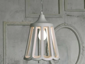 Karman Подвесной светильник прямого света из керамики Le pupette