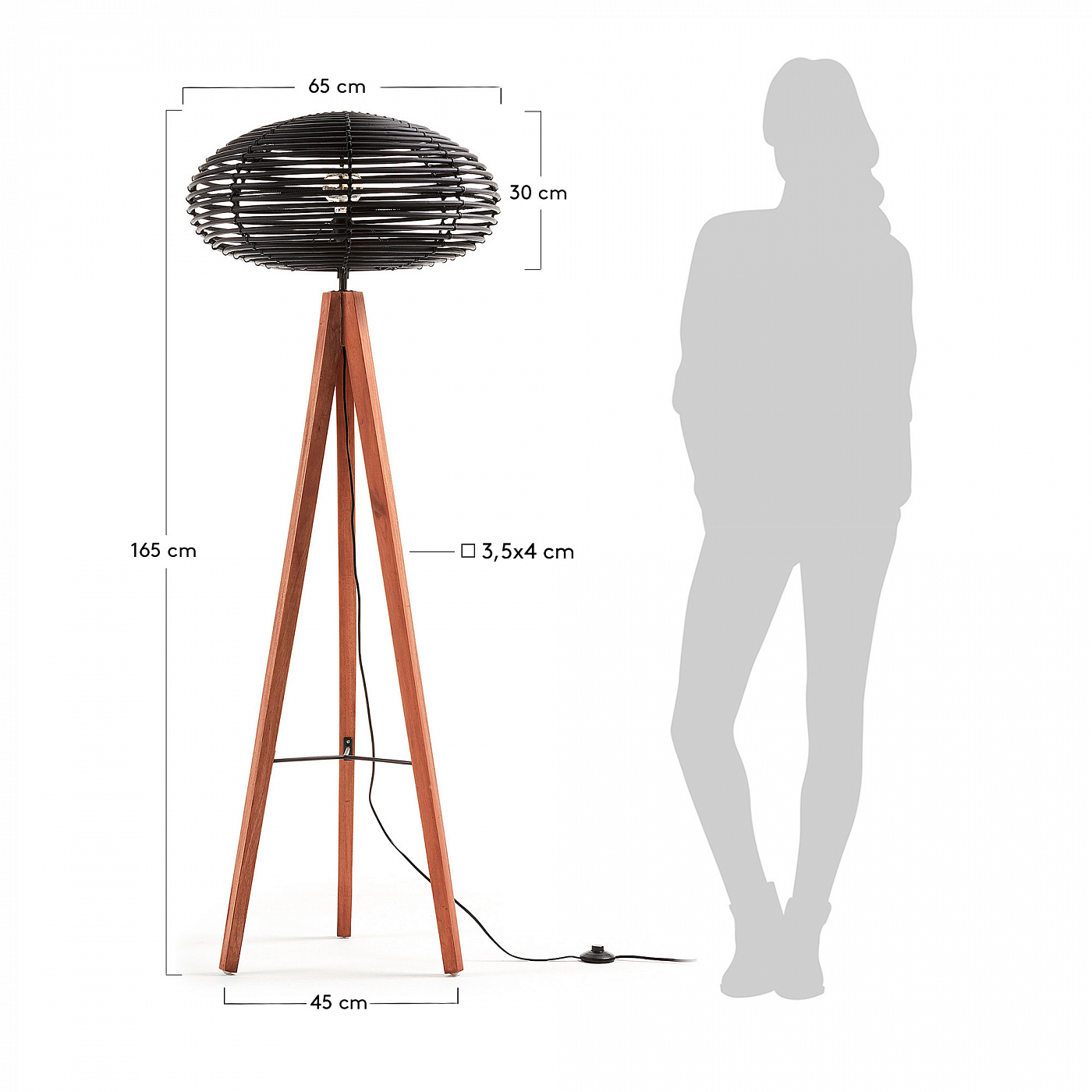 047686 Торшер Lawton La Forma Layton  - Вид №1