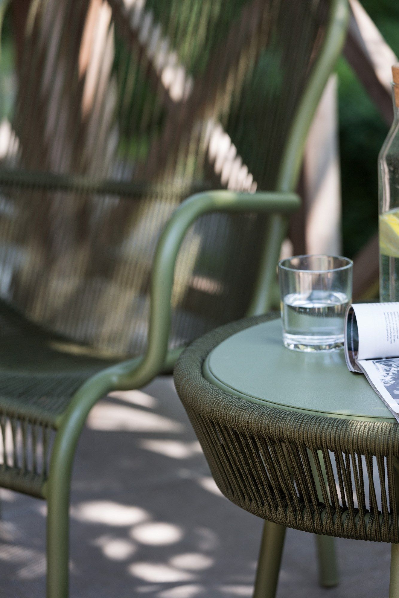 Высокий круглый стол из полиэтилена Vincent sheppard петля ARCH-00090339 - Вид №14