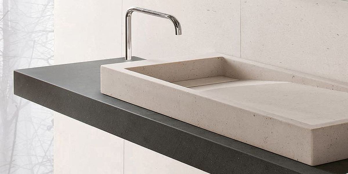 СТОЛЕШНИЦА ИЗ КАМНЯ PLANA 150Х45 СМ Neutra Design MPL15045105 - Вид №1