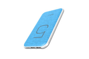 16167119 Внешний аккумулятор G24 Powerbank 5000 mah Кабель Micro USB USB 1 А 2.1A голубой 30013663 GOLF