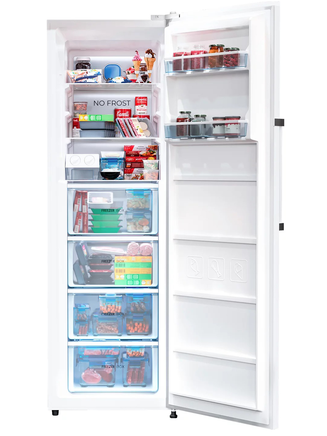 9060041 Морозильный шкаф  LEX LFR 185.2WD белый STDN-0026273 - Вид №1