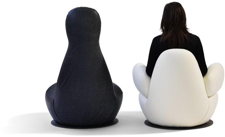 Blå Station Вращающееся кресло с обивкой Oppo O50 Bla Station - Вид №8