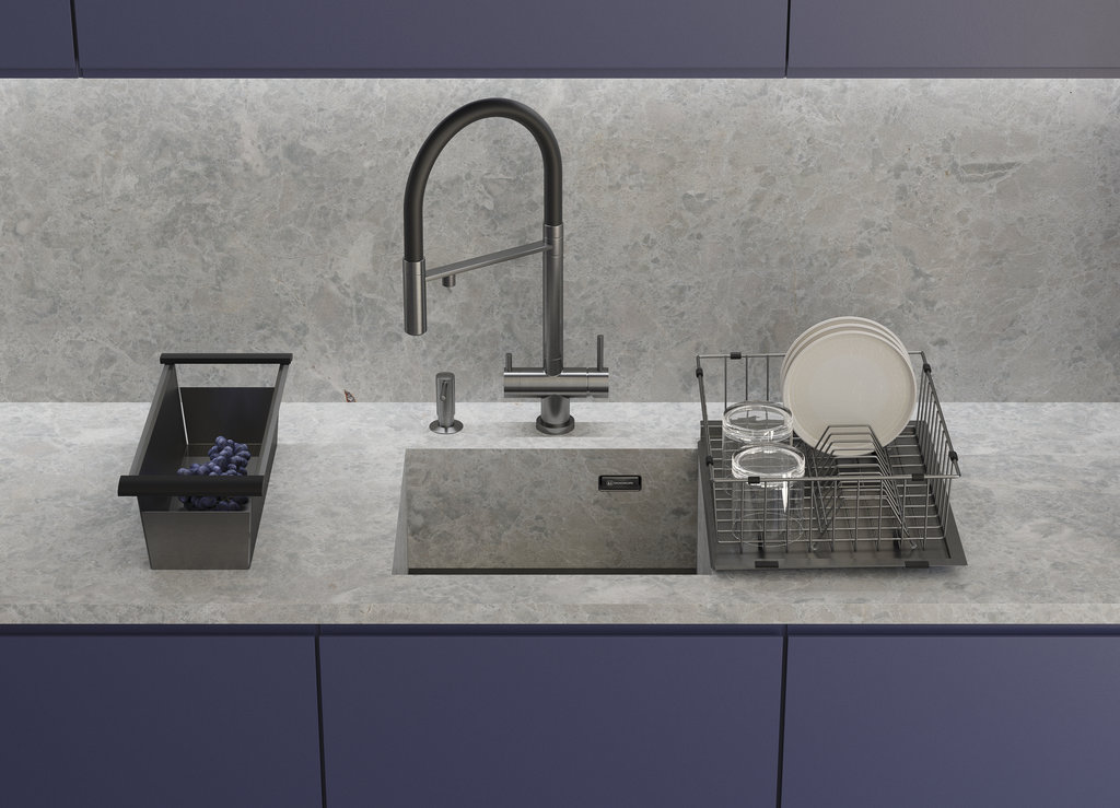 Кухонная мойка Kasen 49-16 INT GM OMOIKIRI 4997055 - Вид №2