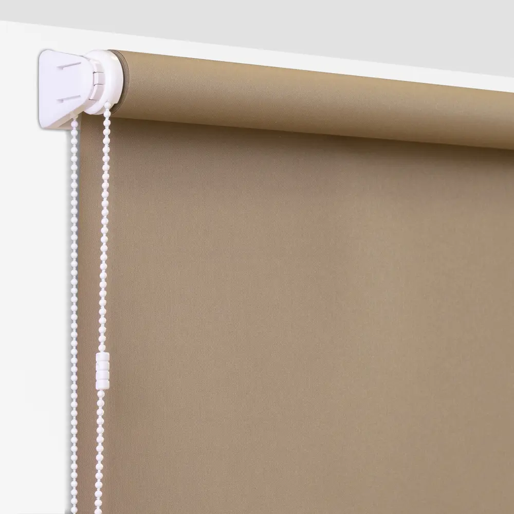 Штора рулонная Stars 70x160 см коричневая GARDEN STLM-2006013 - Вид №1