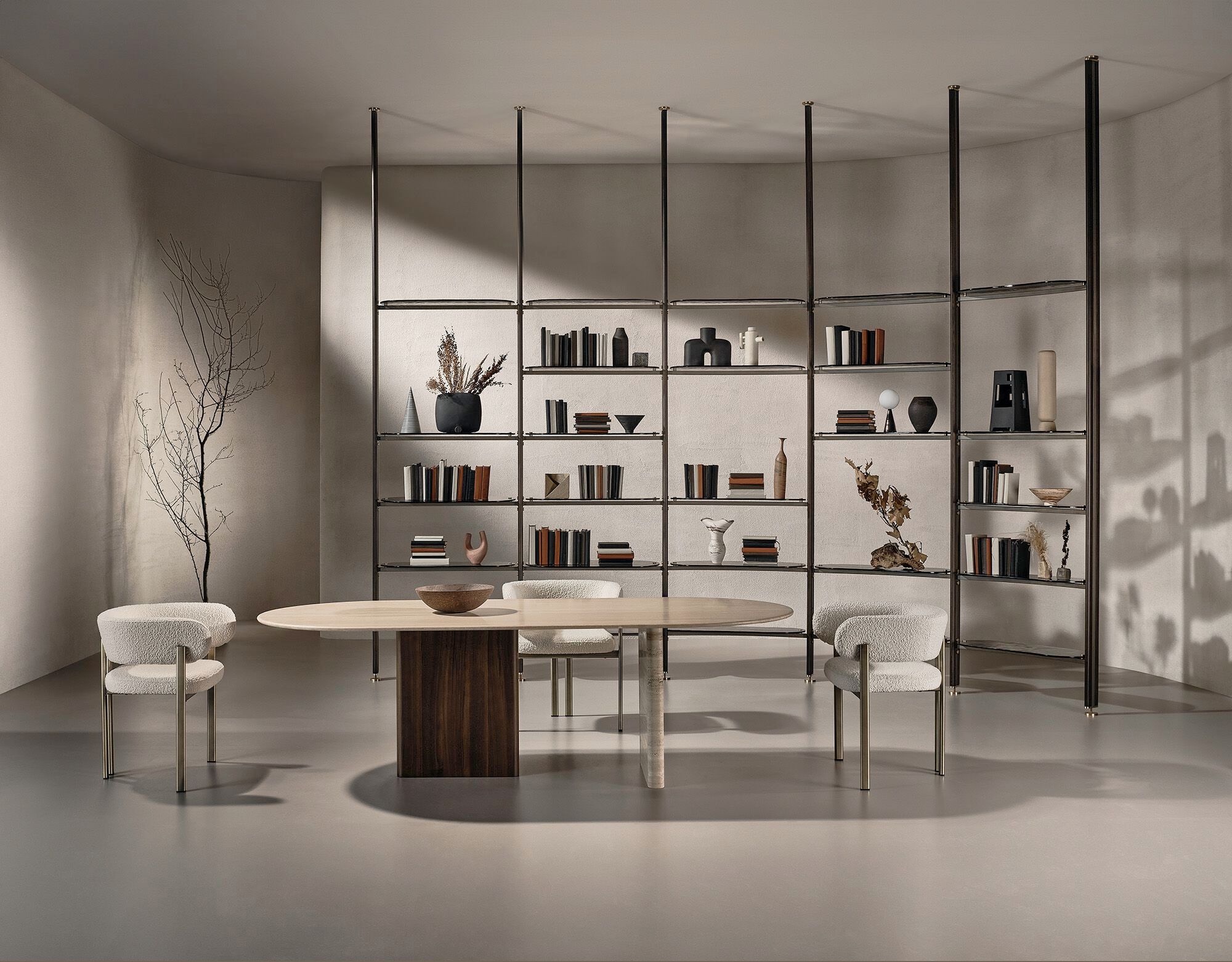 Овальный обеденный стол Naturedesign Главная ARCH-00063869 - Вид №2