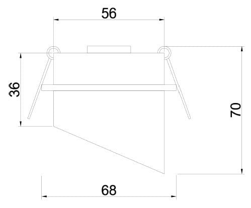 Круглый светодиодный светильник Maytoni Lipari ARCH-00111595 - Вид №6