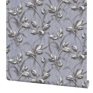 Обои флизелиновые Alsace серые 1.06 м PL71750-44