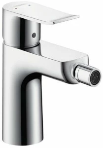 31280000 Metris Смеситель для биде, однорычажный, со сливным гарнитуром Hansgrohe