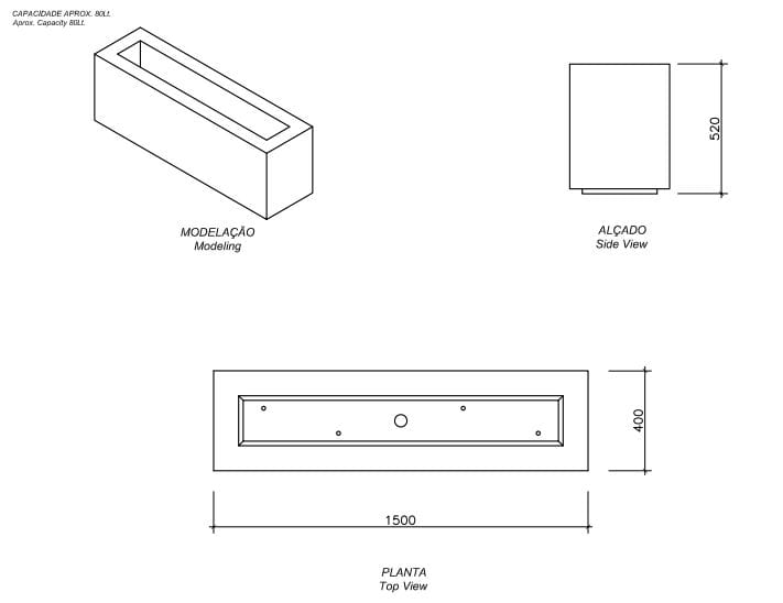 Бетонное наружное сиденье amop основы ARCH-00059117 - Вид №4