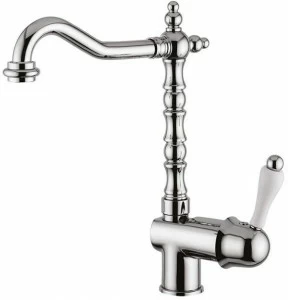 Rubinetteria Giulini Смеситель для раковины, однорычажный, с поворотным изливом Pragamix - pragamix crystal F7527a