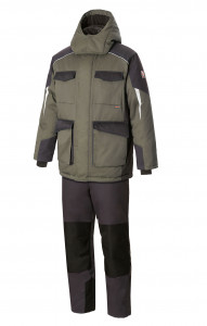 5037901 Костюм утепленный серый хаки графит STATUS  Зимняя спецодежда  размер 64-66/170-176