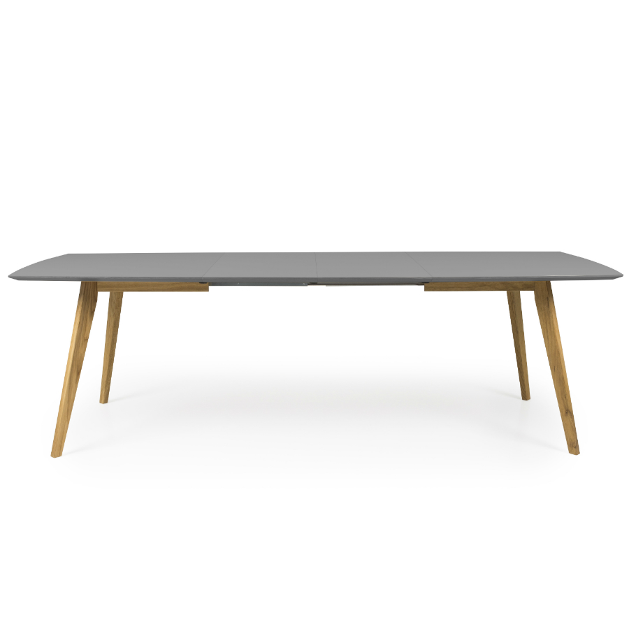 Стол обеденный, раздвижной, Tenzo Bess, 75х160/205х95 см, дуб, серый 2184014 - Вид №2