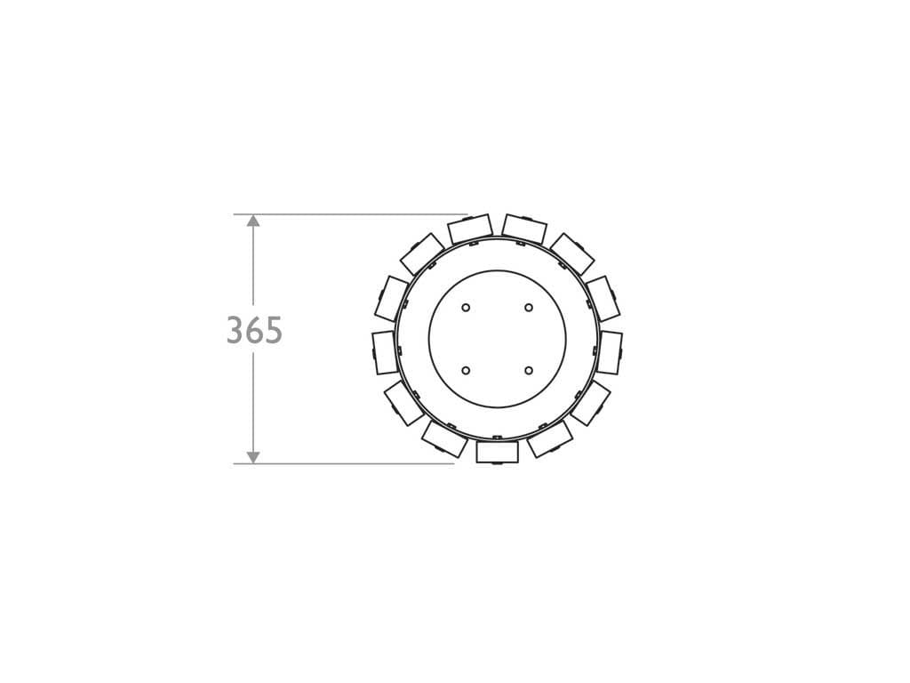 Подвал для мусора в Strongplast EUROCOMITALIA современная мебель ARCH-00136383 - Вид №2