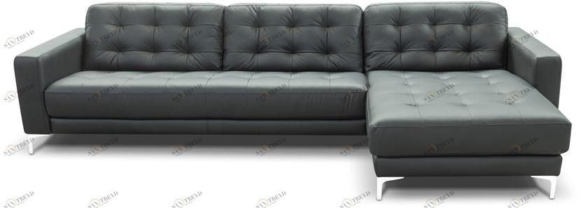Rossini Sofas Мягкий кожаный диван с шезлонгом sun-id-1511716
