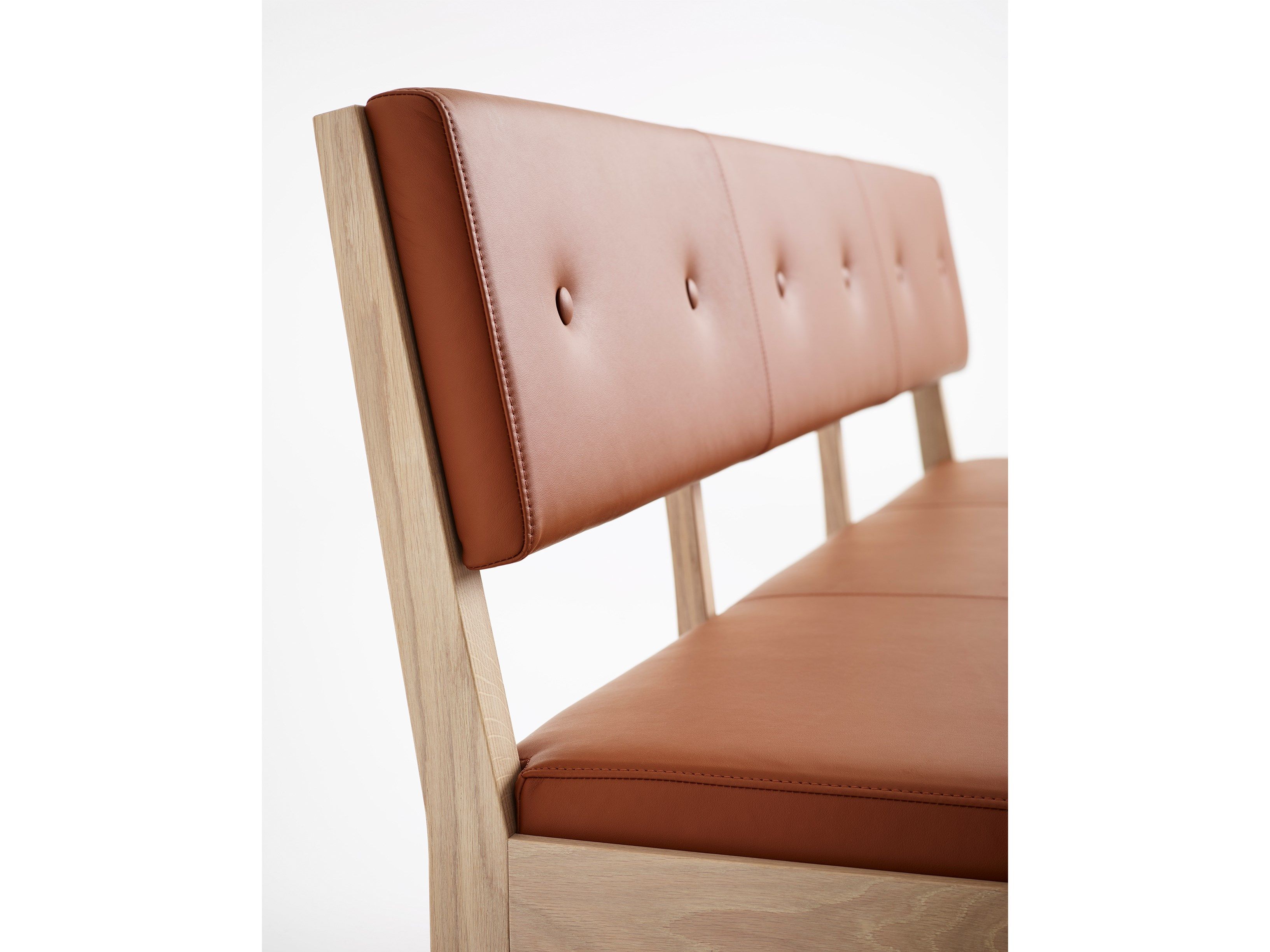 Высокая кожаная мягкая скамья Karl Andersson FACILE ARCH-00023029 - Вид №8