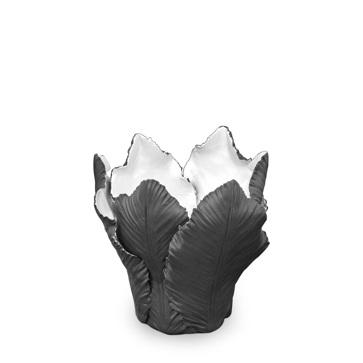 300049,18 ABHIKA ПОДСВЕЧНИК ТЮЛЬПАН WHITE/GOLD 300049.18 - Вид №2