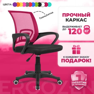 91764091 Компьютерное кресло Ergozen Balance 52x80x50 см полипропилен цвет бордовый STLM-1531852