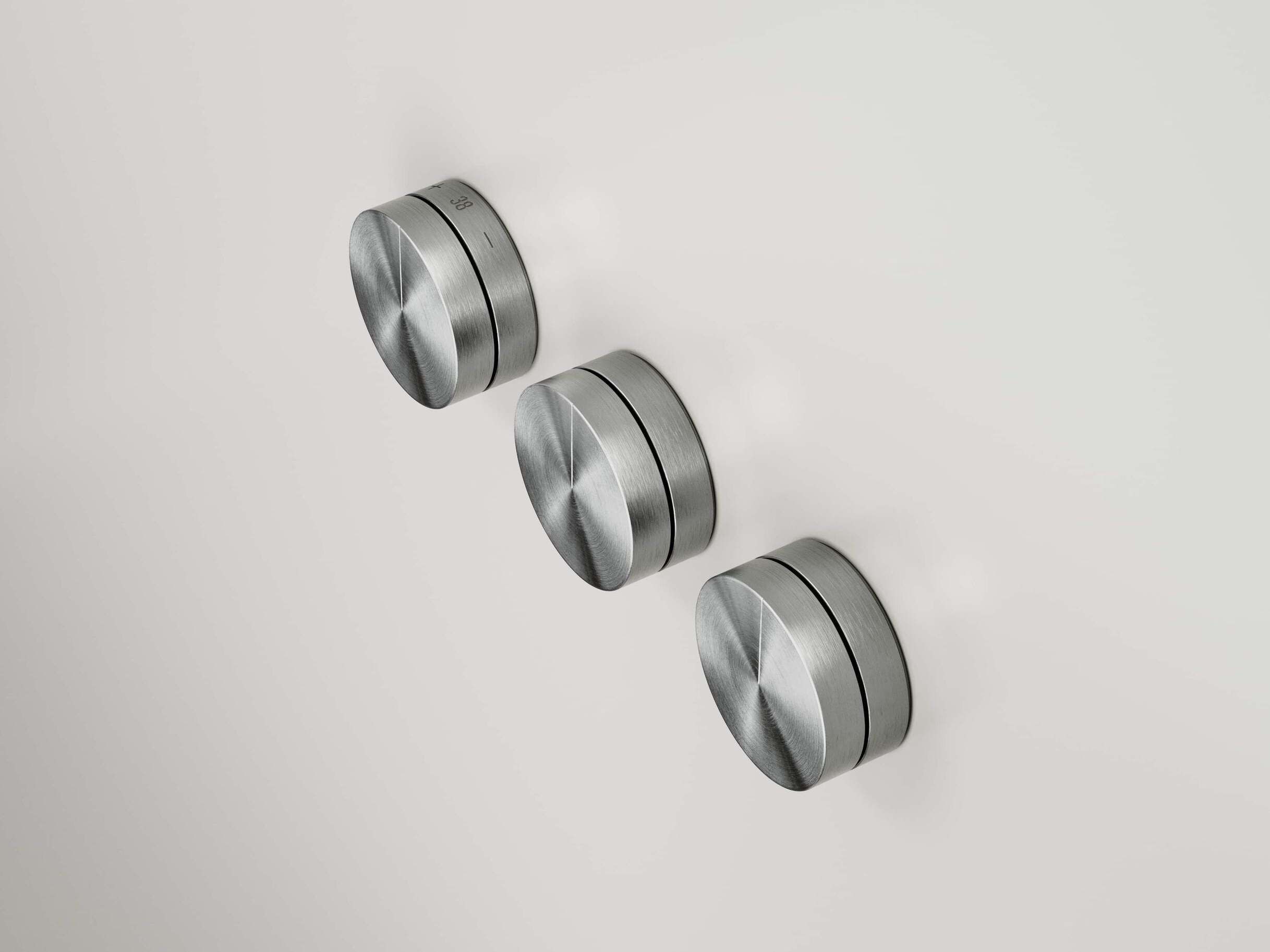 Термостатический смеситель для душа с 3 отверстиями из нержавеющей стали с переключателем COCOON Maison ARCH-00063081 - Вид №1