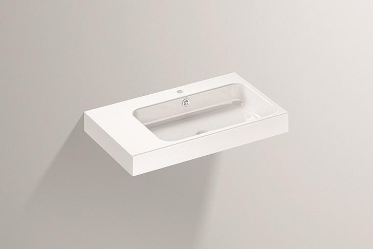 4282600000 Умывальник, wt.sr800h.r, белая, proshield Alape серия SR (Stream) 