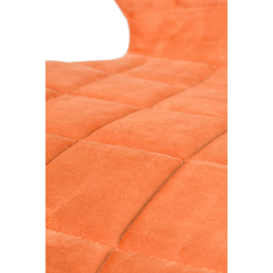 Стул OMG Velvet оранжевый Zuiver 1100367 - Вид №8