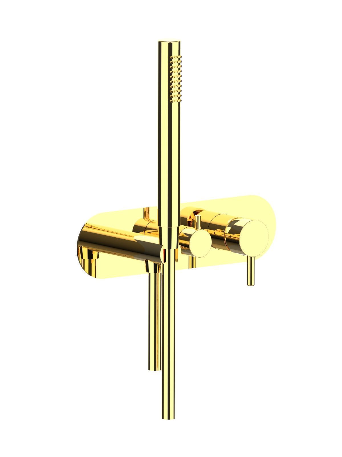 3 отверстия однорычажный встраиваемый смеситель для душа Rubinetterie Frattini Pepe XL ARCH-00040296 - Вид №8