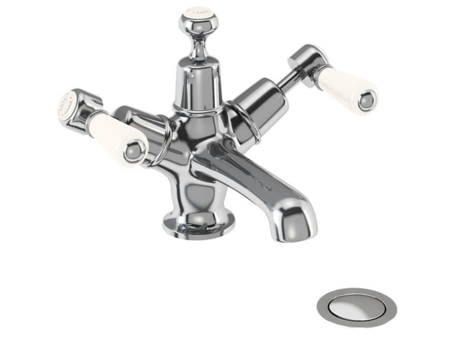 Смеситель для раковины с автоматическим сливом Burlington KENSINGTON ARCH-00128179