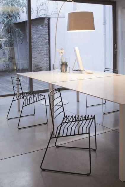 B-LINE Стул стальной штабелируемый sun-id-1439115 - Вид №7