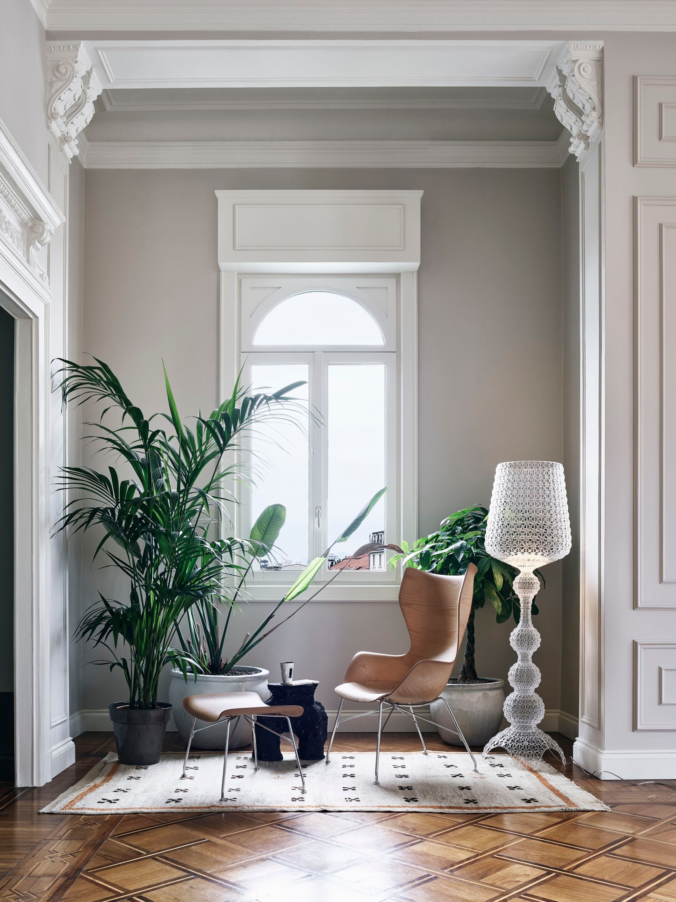 Стул из ясеня с подлокотниками Kartell Smart Wood ARCH-00047442 - Вид №7