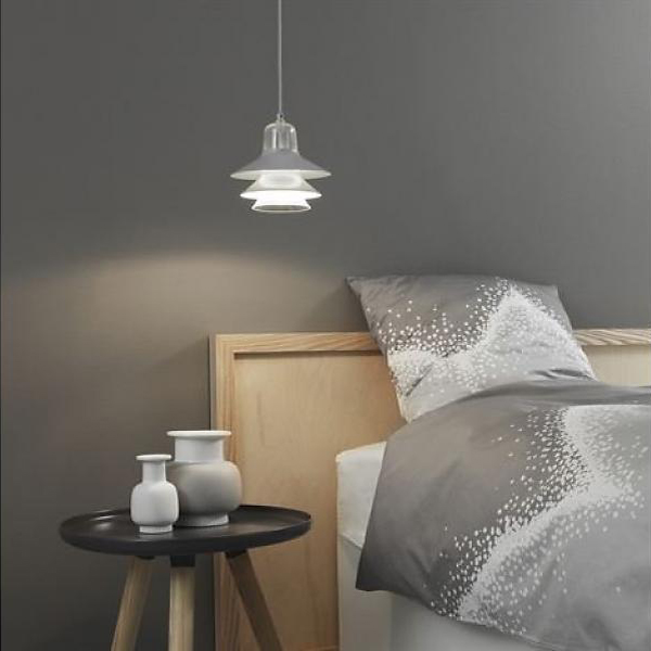 Подвесной светильник Ikono 17 x D20 см, серый Normann Copenhagen 502300 - Вид №1