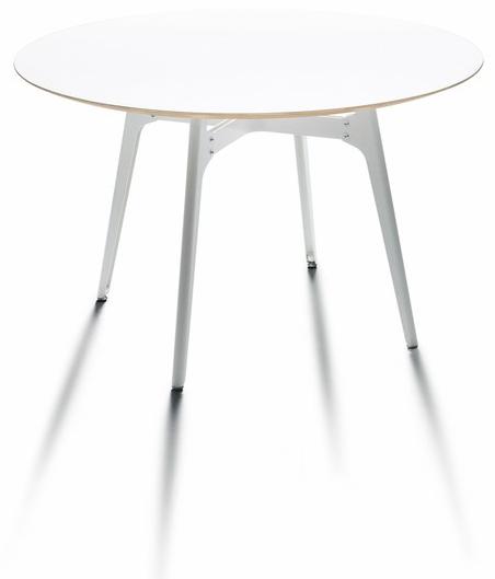 DE PADOVA Круглый стол со столешницей из hpl sun-id-1429346 - Вид №2