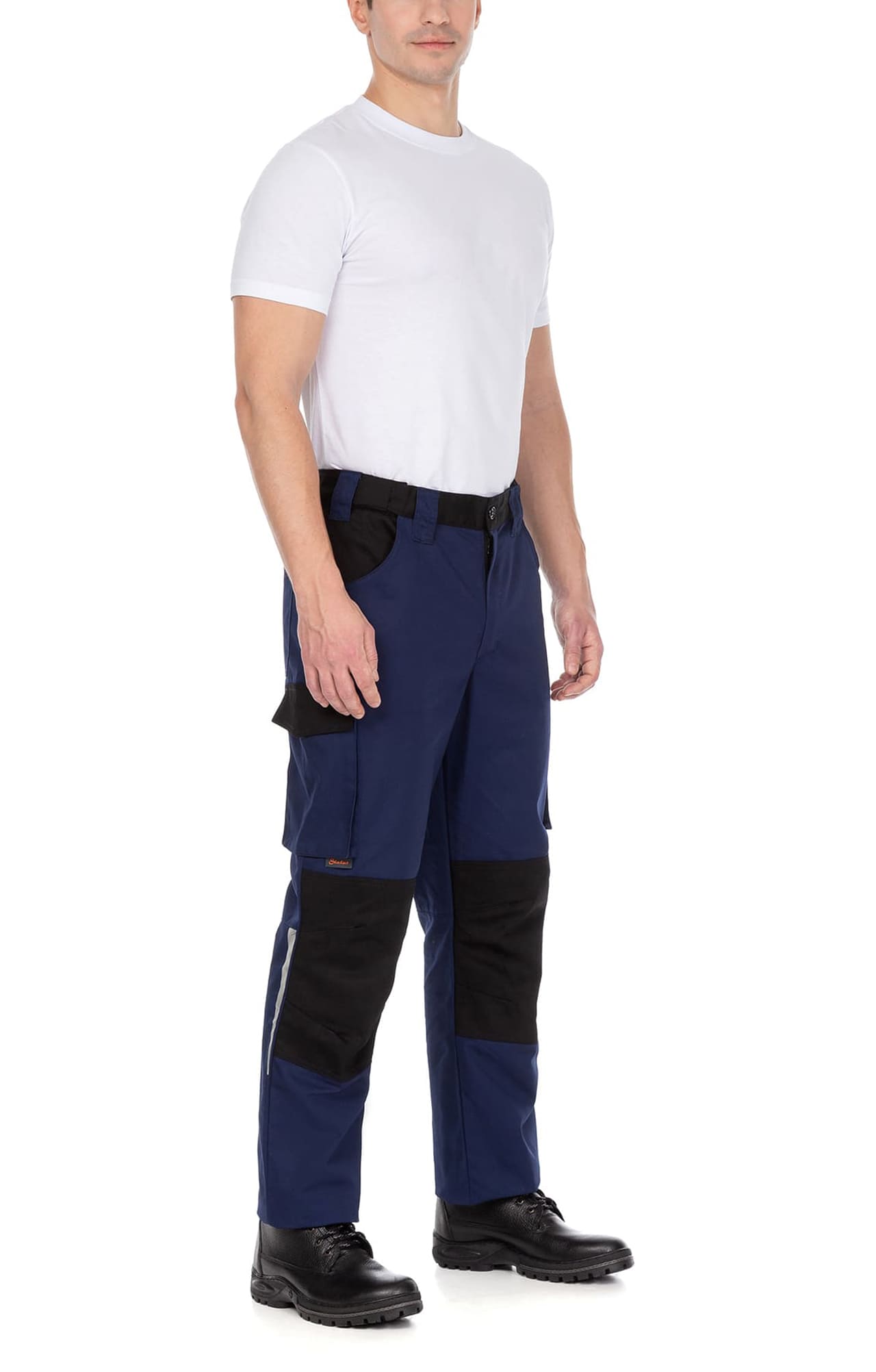 70046 Костюм  NEW темно-синий с черным STATUS  Летняя спецодежда  размер 56-58/170-176  - Вид №14