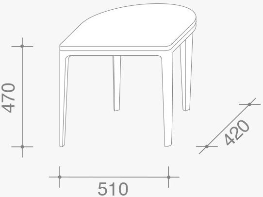 Lema Лаковая прикроватная тумба из массива дерева sun-id-1488601 - Вид №3