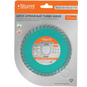 Диск алмазный Sturm! 9020-04-125x22-TW 8113983