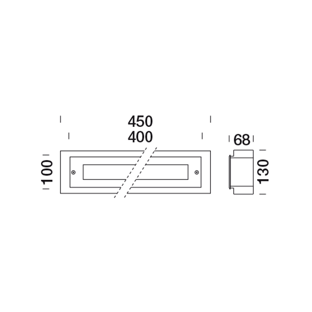 8496263 Встраиваемый в пешеходный пол Platek TETRA INCASSO 360  TETRA INCASSO 360 - 6 LED 4000K 26°  - Вид №2