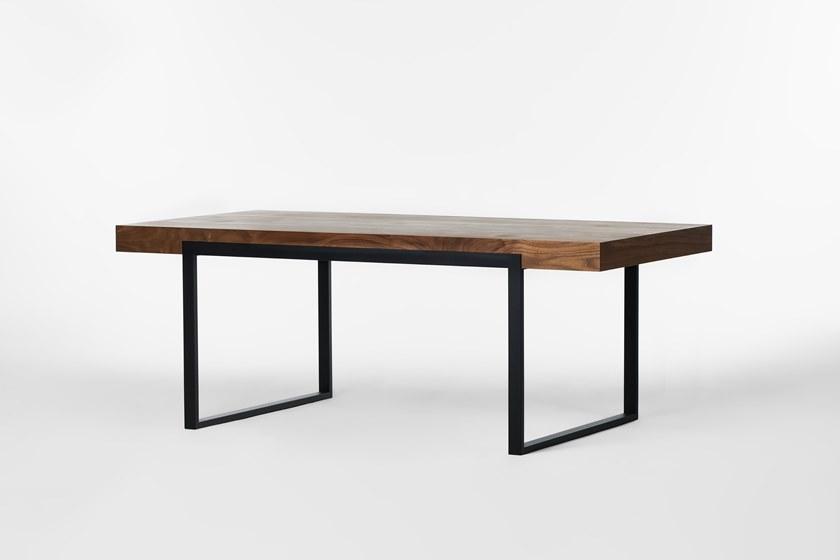 Milla & Milli Прямоугольный стол из массива дерева Offset sun-id-1349738 - Вид №4